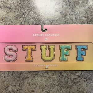 Stoney Clover Lane x Target “STUFF” Embroidered Patches Set BNWT